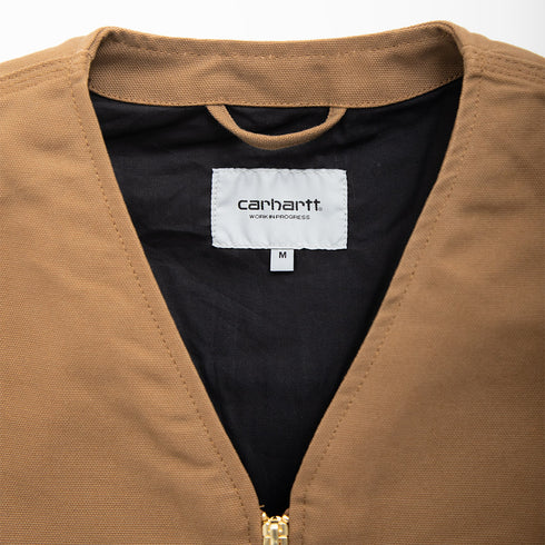 Carhartt WIP Arbor Vest Hamilton Brown Rigid I031521.HZ.01.03 Degli Uberti